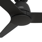 Hunter 52 inch Malden Matte Black Ceiling Fan and Handheld Remote - The Shop By Jasmine Roth
