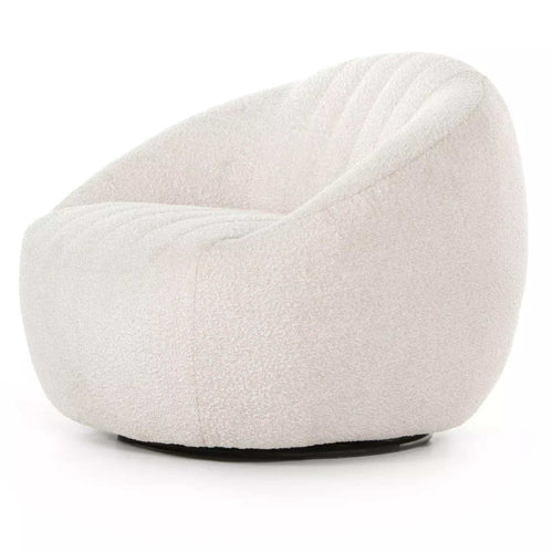 Reeder Swivel Chair - Natural - The Shop By Jasmine Roth