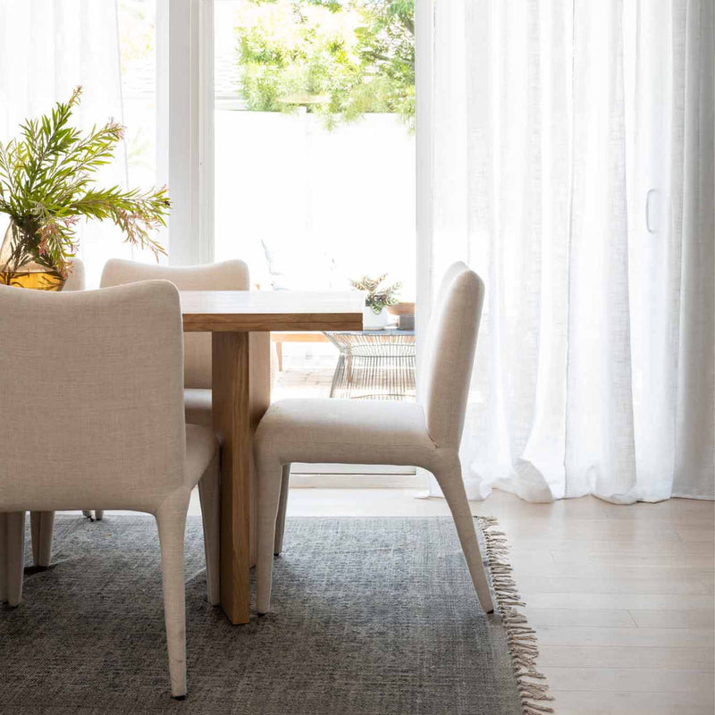 Goldenwest Dining Chair - Linen Natural - The Shop By Jasmine Roth