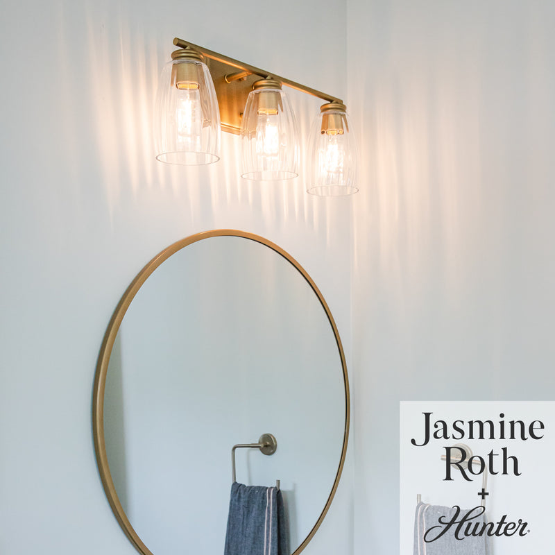 Rossmoor 3 Light Vanity - The Shop By Jasmine Roth