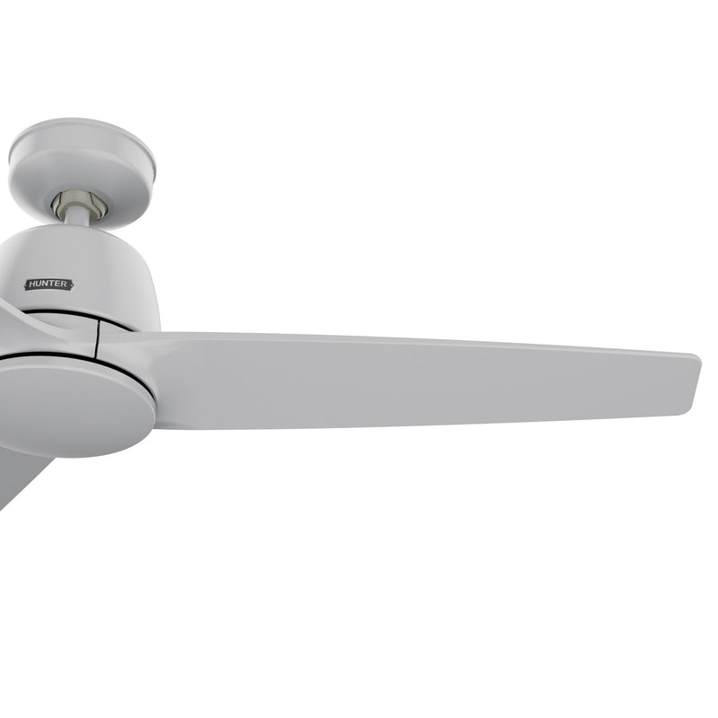 Hunter 52 inch Malden Dove Grey Ceiling Fan and Handheld Remote