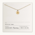 Build Your Happy - Gold Sun Necklace
