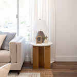 Heila Side Table in Living Room