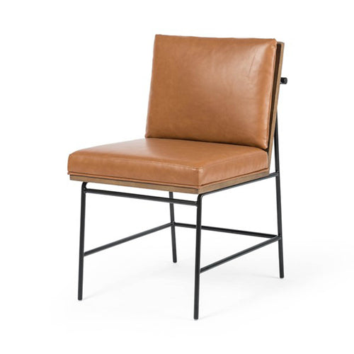 Miramar Dining Chair - Butterscotch | Leather Dining Room Chair