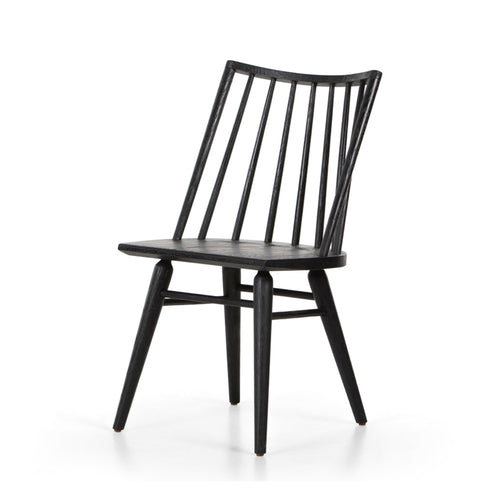 Palm Dining Chair - Black Oak | Black Modern Windsor Chair