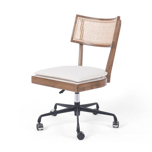 Pierside Desk Chair | Cane Back Office Desk Chair | The Shop by Jasmine Roth