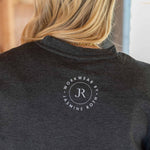 Build Your Happy Crewneck - Charcoal - The Shop By Jasmine Roth
