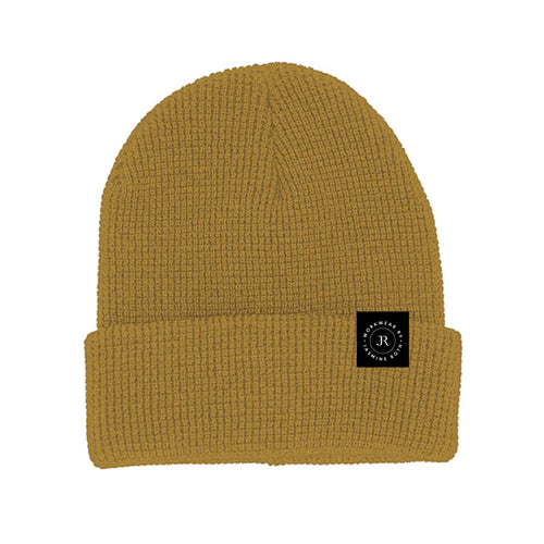 Freestyle Waffle Knit Beanie - Camel - The Shop By Jasmine Roth