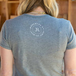 Workwear by Jasmine Roth Womens Tee - Grey - The Shop By Jasmine Roth