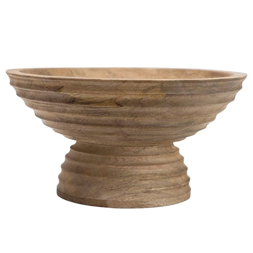 Loch Footed Bowl | Wood Pedestal Bowl | The Shop by Jasmine Roth