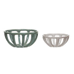 Seacoast Stoneware Baskets | Stoneware Fruit Bowls | The Shop by Jasmine Roth