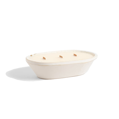 White Tea & Bergamot Mini Dough Bowl Candle | The Shop by Jasmine Roth